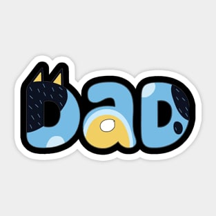 i love dad  2 Sticker